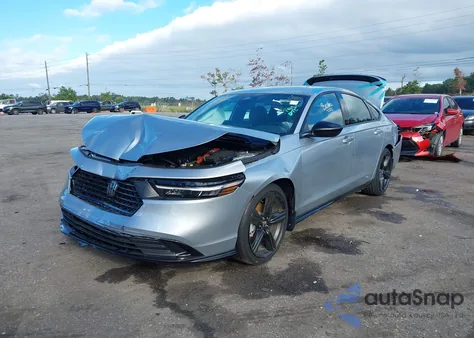 2025 Honda Accord Hybrid Sport-L z USA, uszkodzony, nr VIN 1HGCY2F70SA026215